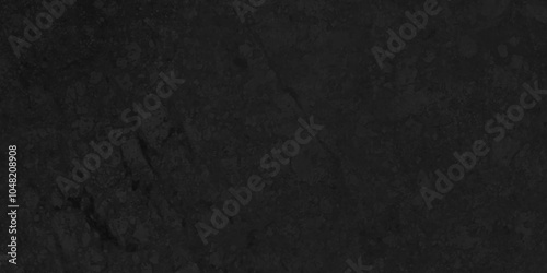 Dark Black distressed grunge texture, old vintage charcoal  backdrop granite blackboard and chalkboard. Abstract wall surface, black stucco texture. Black gray satin dark texture luxurious background.