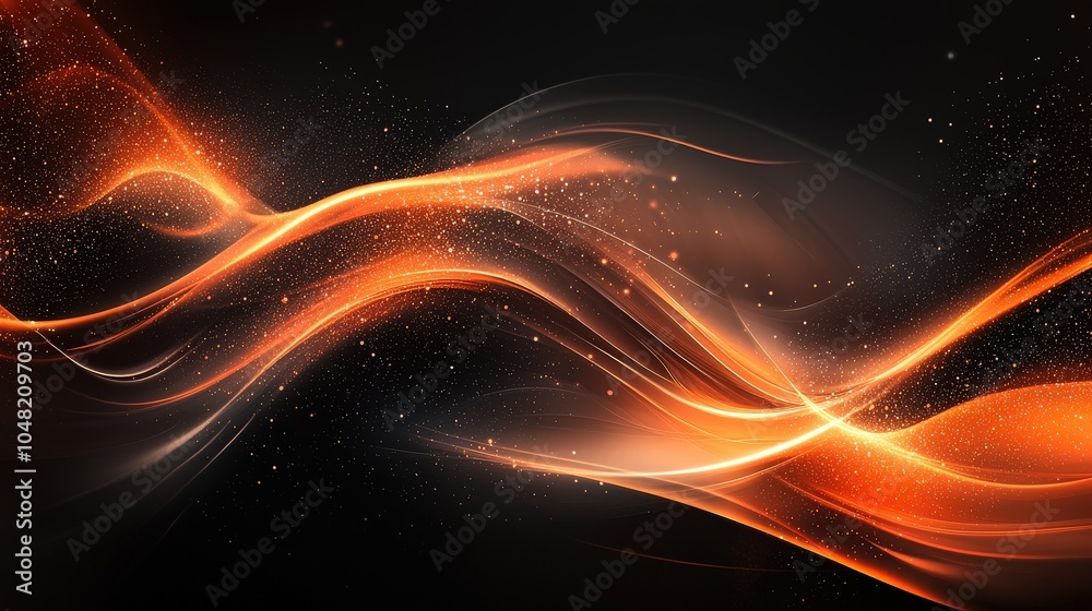 Fototapeta premium An elegant black background with delicate, glowing light accents and a rich, deep tone, perfect for sophisticated visual designs.