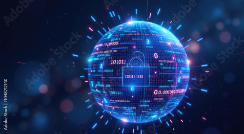 Quantum Encryption Sphere: A Symbol of Futuristic Data Security