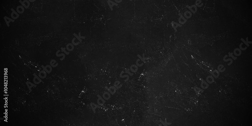 	
Dark Black distressed grunge texture, old vintage charcoal backdrop granite blackboard and chalkboard. Abstract wall surface, black stucco texture. Black gray satin dark texture luxurious background