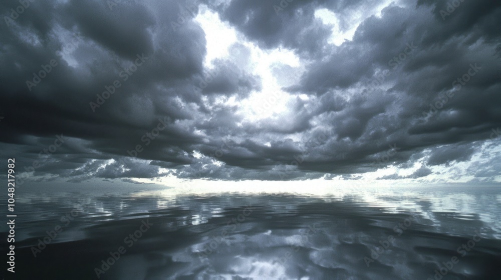 Majestic Storm Clouds Reflecting on Serene Lake - Ultra-Detailed Nature Landscape Photography Majestic Storm Clouds Reflecting on Serene Lake - Ultra-Detailed Nature Landscape Photography