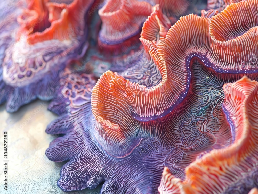 Obraz premium Intricate Coral Formations in Bright Colors