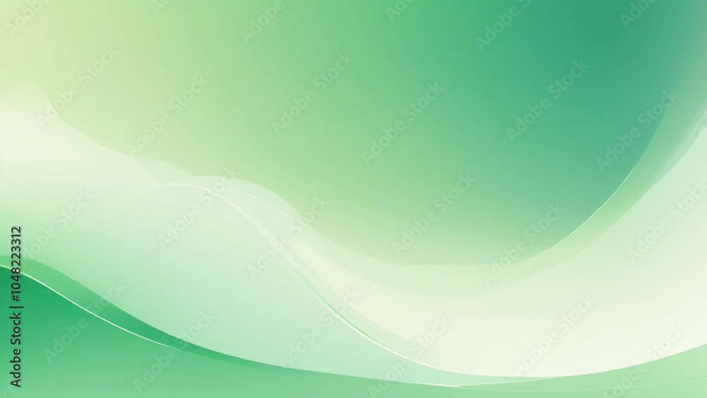 Obraz premium light green Gradient with Modern Feel background