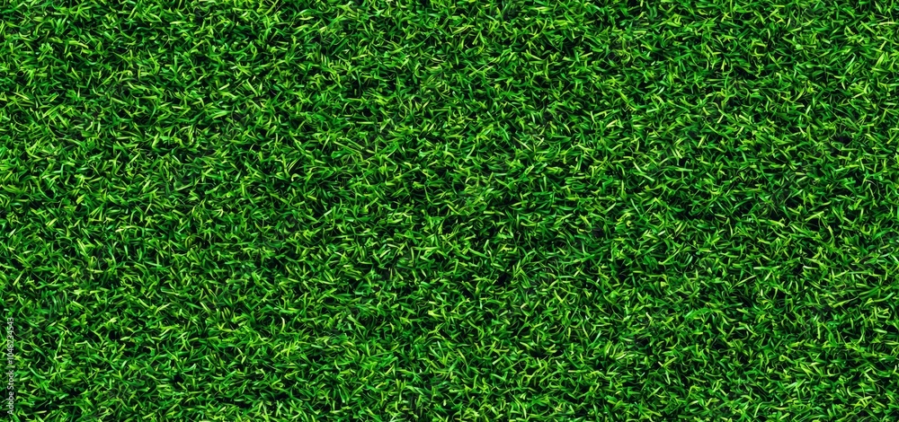 Obraz premium Seamless, Seamless Lush green grass background, perfect for nature and outdoor themes.
