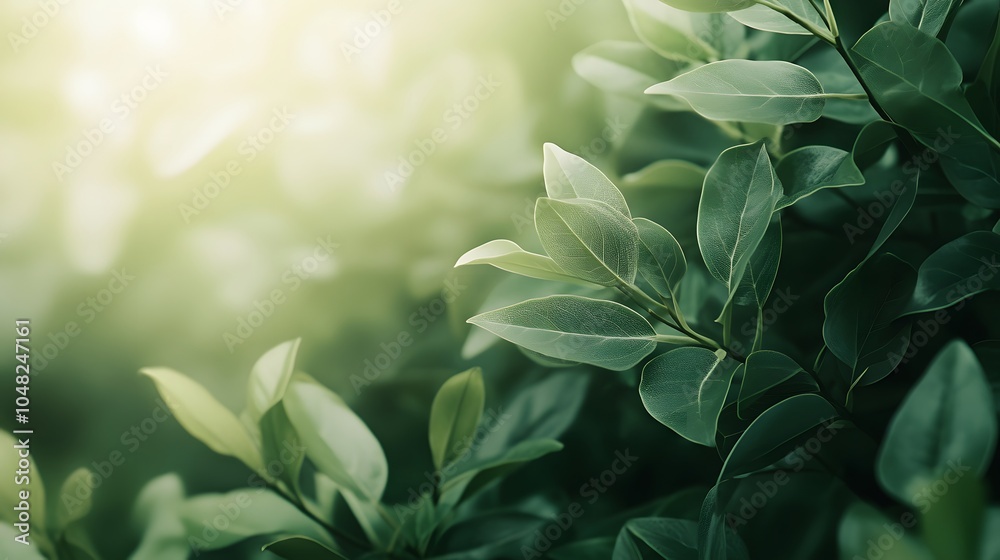 soothing eco-green background featuring lush soothing eco-green background featuring lush