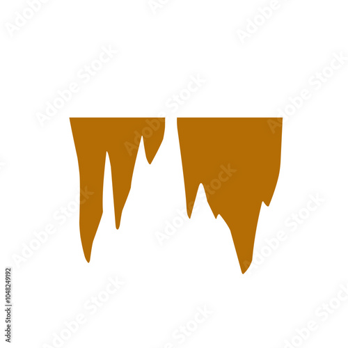 illustration of stalactites and stalagmites