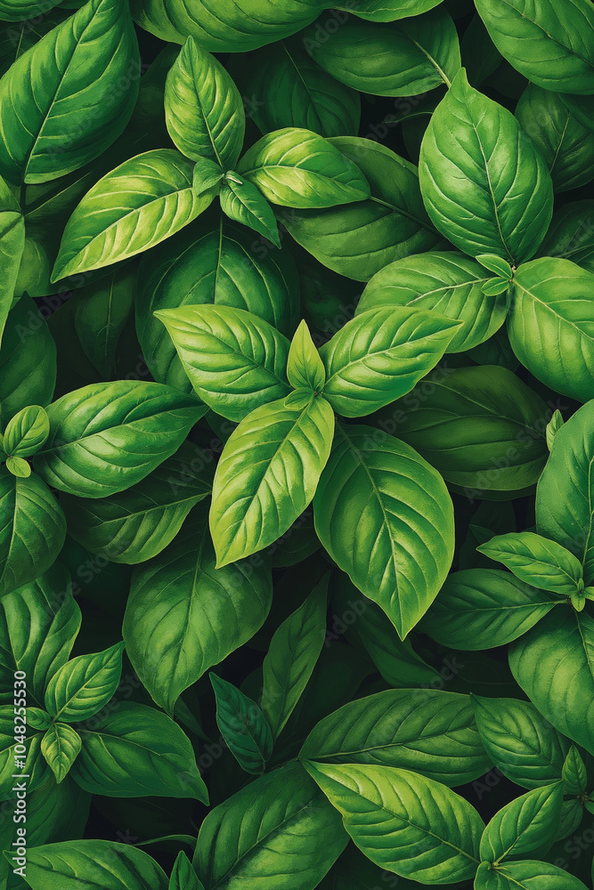 A digital illustration of a dense cluster of green leaves with a few yellowing leaves interspersed among them A digital illustration of a dense cluster of green leaves with a few yellowing leaves interspersed among them