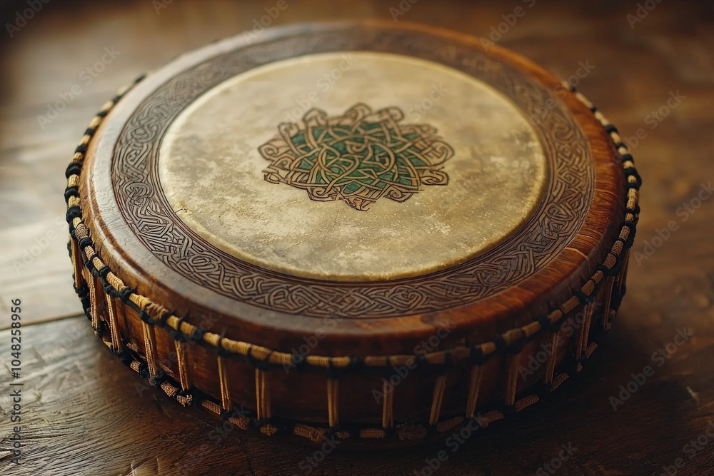 Fototapeta premium Bodhran Musica Instrument