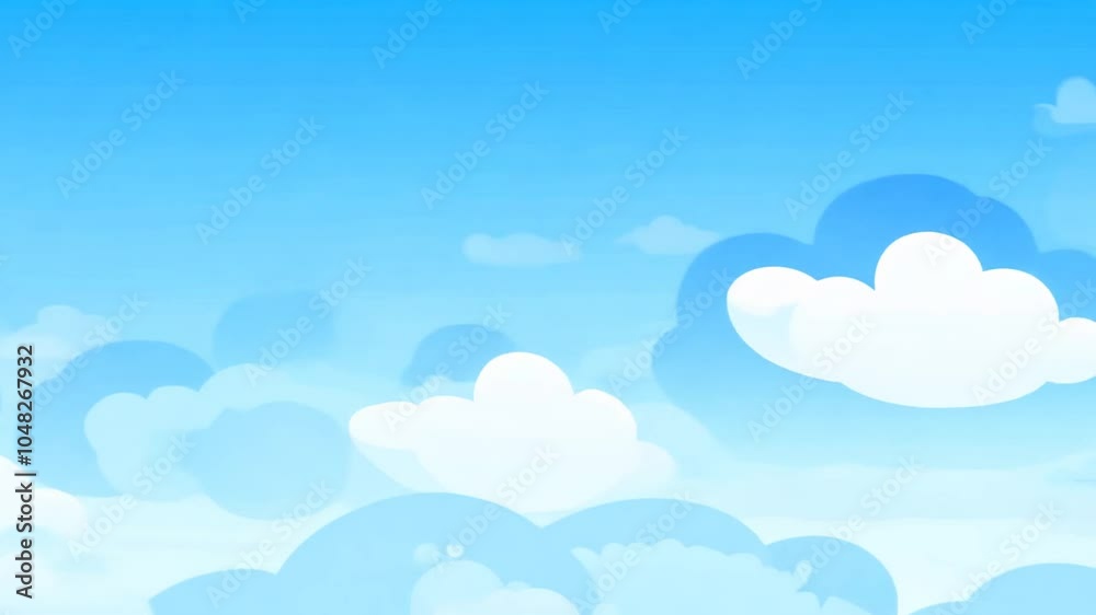 moving colored Animation clear clouds slowly blue sky cloud cloudscape motion heaven fluffy nature flying cloudy atmosphere weather loop animated beautiful fly floating graphic freedom movement minim