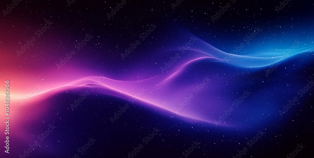 Obraz premium Hyber realistic photo of Blue purple black grainy gradient banner background website page header abstract noise effect design , copy space for text,