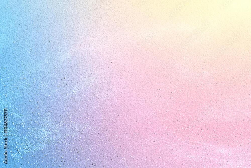 Fototapeta premium Multicolored pastel abstract background.Gentle tones paper texture. Light gradient. The colour is soft and romantic. , isolated on white background, , copy space for text,