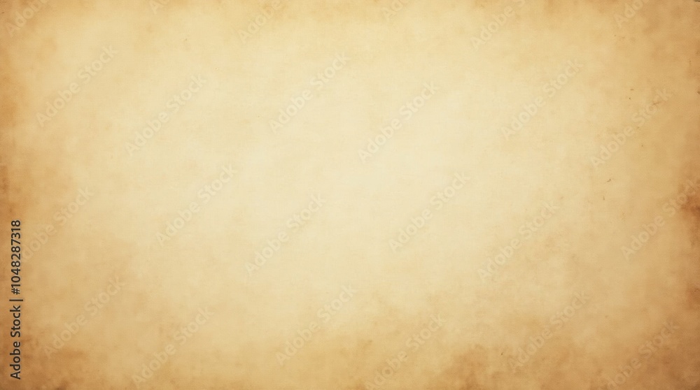 Obraz premium A sepia toned crumpled paper texture background. 3d rendering. Texture wallpaper
