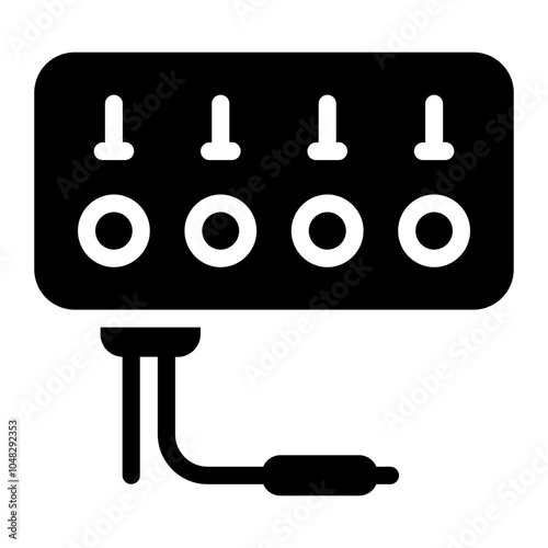 voltmeter Solid icon