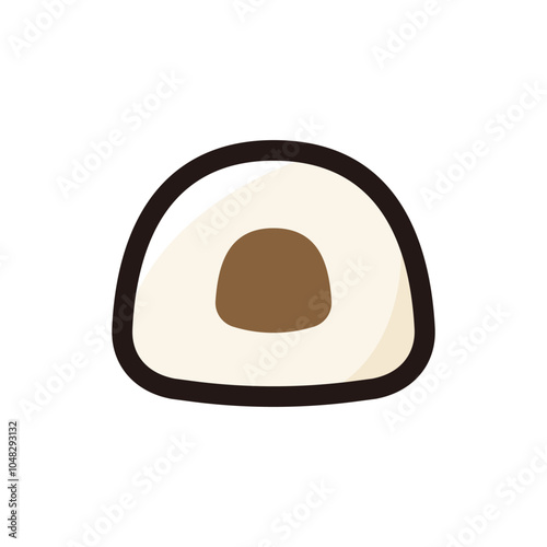 Daifuku outline icon for graphic design, apps and websites