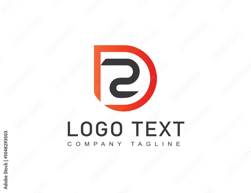 Fototapeta premium Premium line art logo design