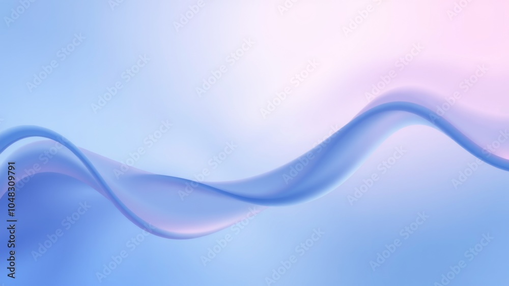 Naklejka premium Soft gradient smooth liquid abstract background.