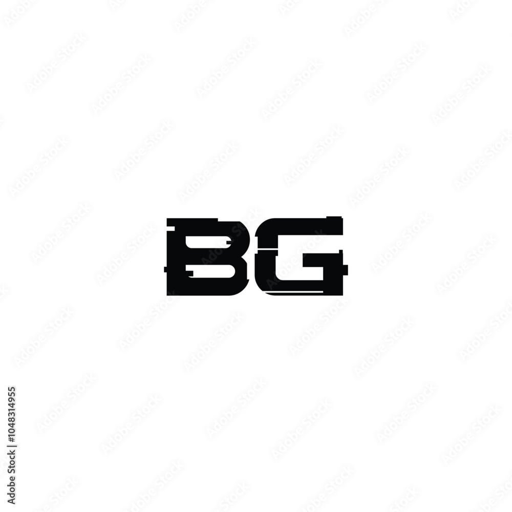 BG monogram logo design letter text name symbol monochrome logotype alphabet character simple logo BG monogram logo design letter text name symbol monochrome logotype alphabet character simple logo
