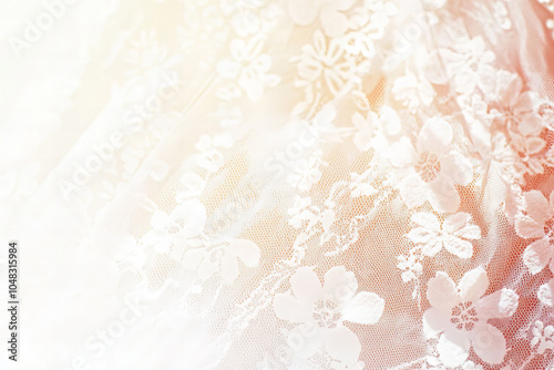 Elegant Floral Wedding Background with Vintage Lace Textures, White Roses, and Romantic Pastel Details for Invitations, Scrapbooking, and Greeting Cards