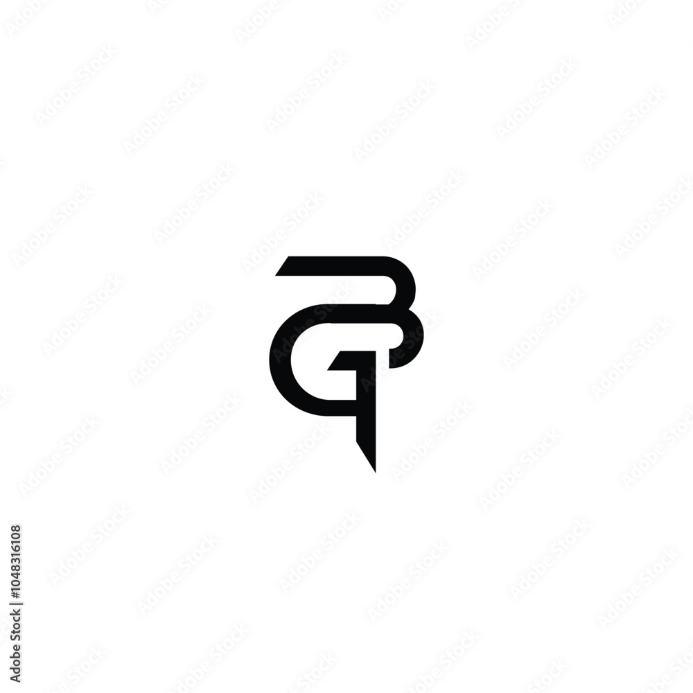 BG monogram logo design letter text name symbol monochrome logotype alphabet character simple logo BG monogram logo design letter text name symbol monochrome logotype alphabet character simple logo