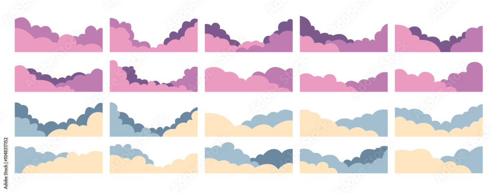 Cloud Frame Border Cloud Frame Border