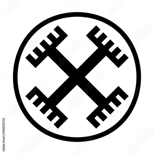 paganism Line Icon
