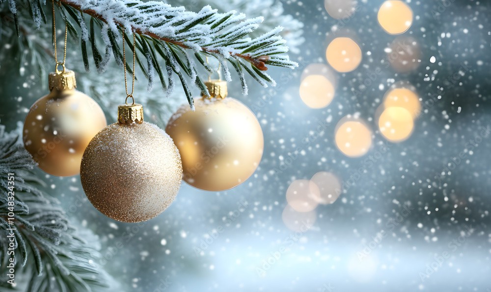 Fototapeta premium Festive Office Holiday Celebrations with Coworkers – Christmas Decorations, Snowy Scenes, and Team Bonding