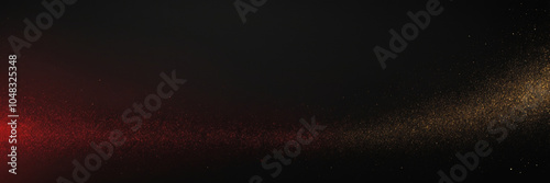 black gold red abstract color gradient background grainy texture effect web banner header poster design. copy space