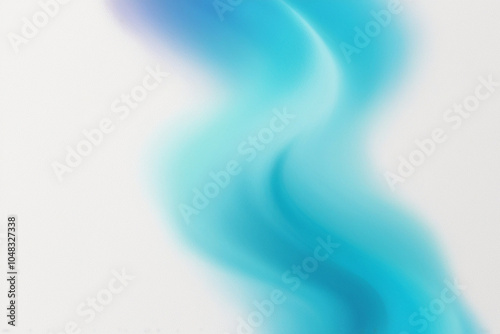 Elegant Gradient Waves of Blue and Pink, created by generative AI