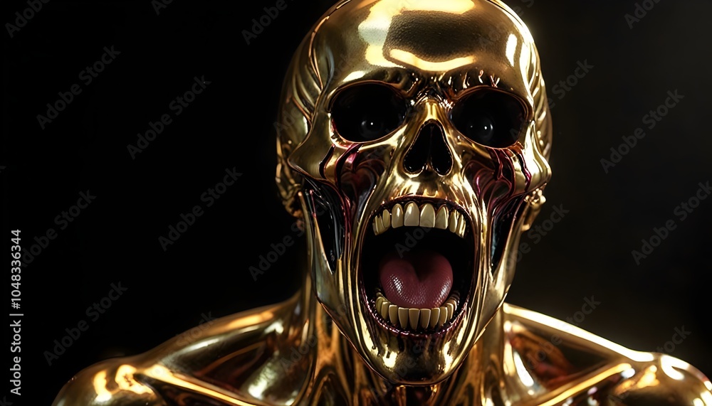 © Richard - screaming skull from skull collection