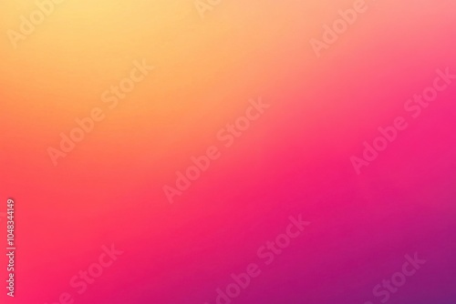 Colorful gradient background, abstract orange grainy transition effect, pink noise blurred design