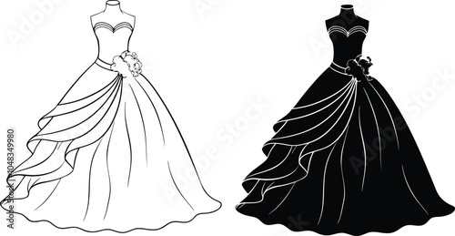 dress vector