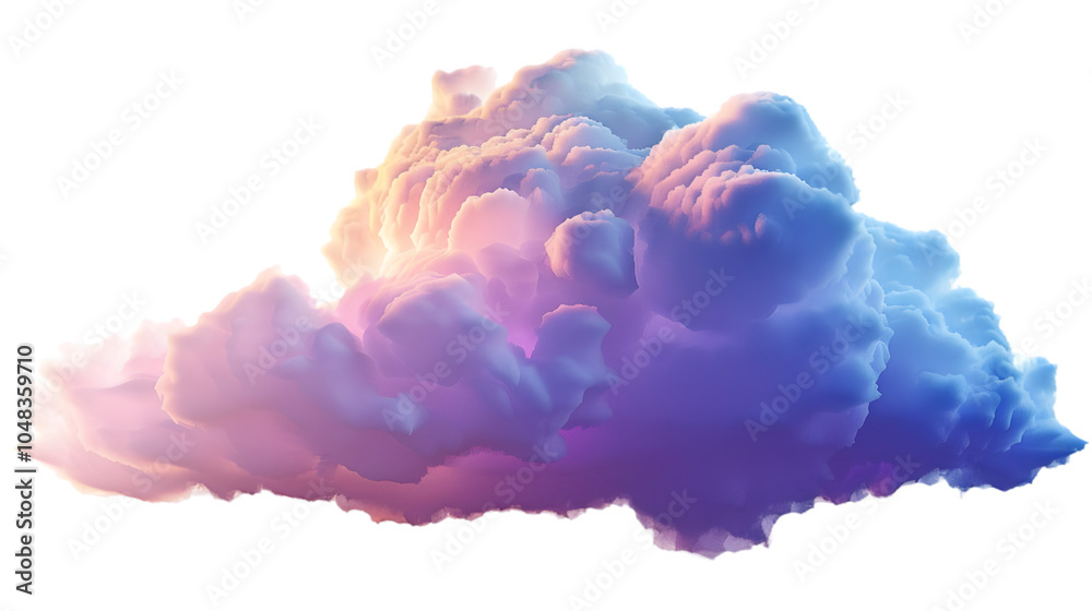 Obraz premium lightning cloud png
