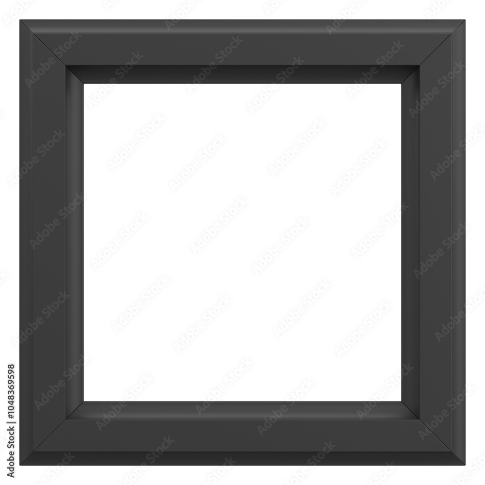 Obraz premium Picture frame. 3D frame. 3D illustration.