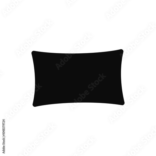 Pillow icon vector set. Bedroom illustration sign collection. Sleep symbol. Relaxation logo.