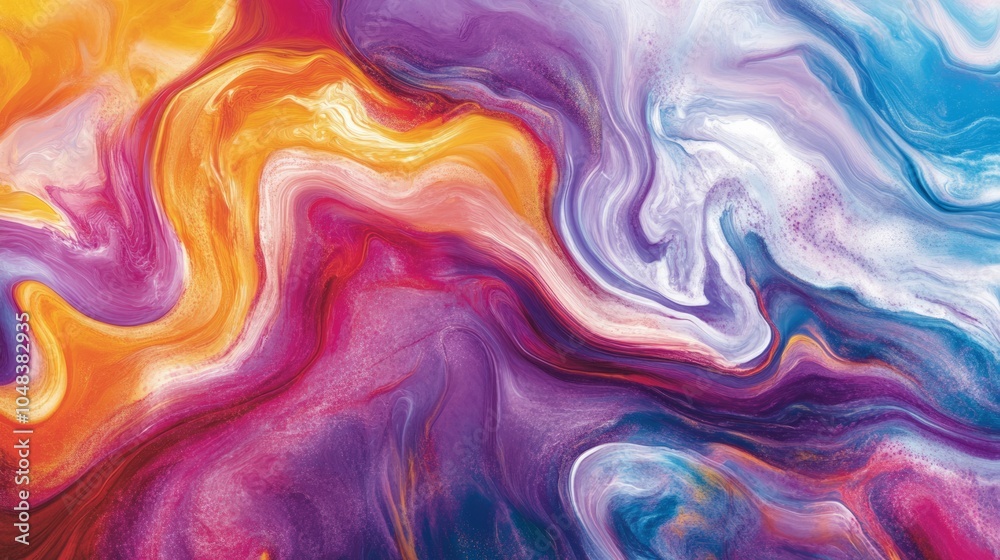 Obraz premium colorful smoky background
