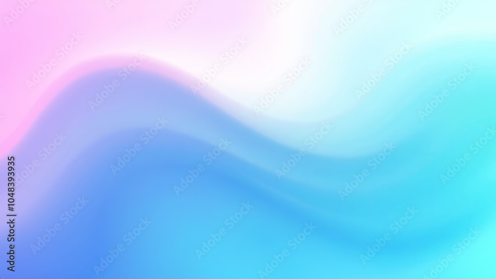 Fototapeta premium Soft gradient smooth liquid abstract background.