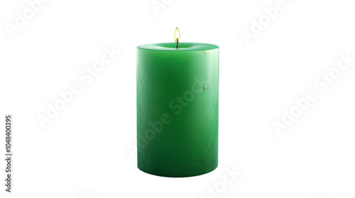 green candle png