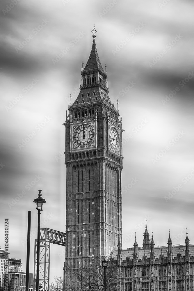 Fototapeta premium The Big Ben, iconic landmark in London, England, UK