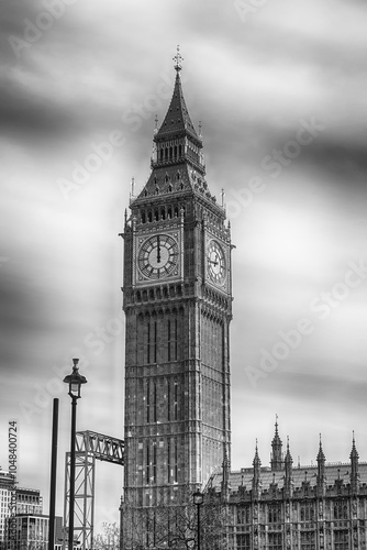 The Big Ben, iconic landmark in London, England, UK