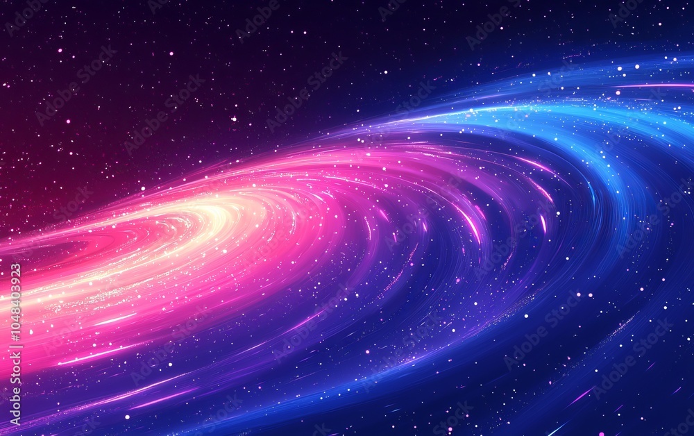 Fototapeta premium Abstract Space Galaxy Background