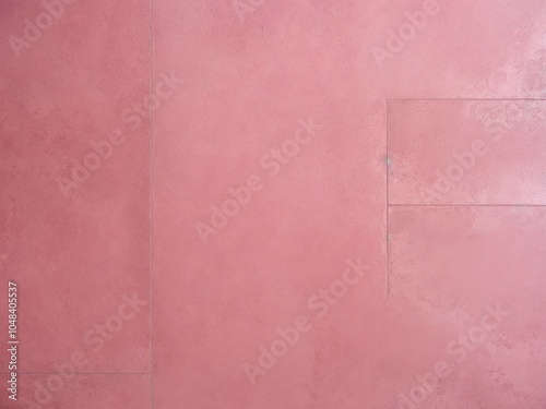 Pink Concrete Wall with Geometric Pattern - Modern Architecture