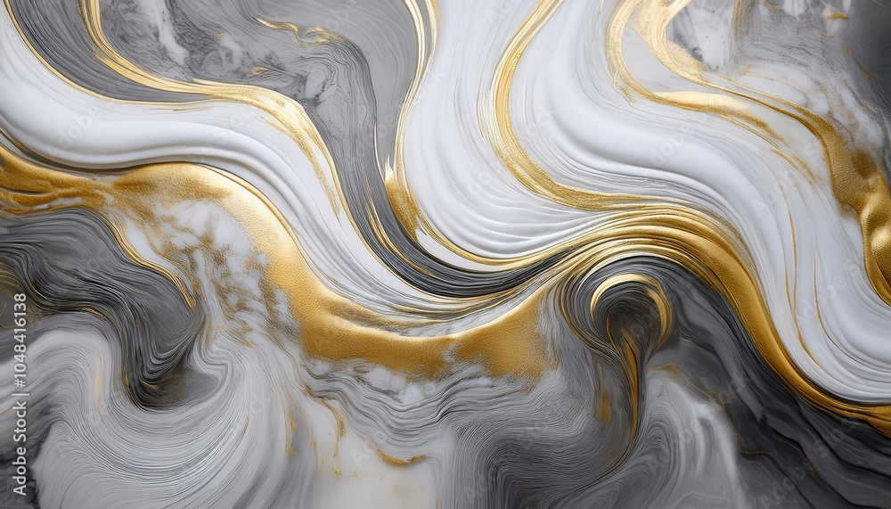 Sophisticated Gold and Gray Marble Abstract with Flowing Swirls and Metallic Accents. Perfect for Luxury Branding, Modern Backgrounds, Interior Design, and Elegant Digital Art Concepts Sophisticated Gold and Gray Marble Abstract with Flowing Swirls and Metallic Accents. Perfect for Luxury Branding, Modern Backgrounds, Interior Design, and Elegant Digital Art Concepts