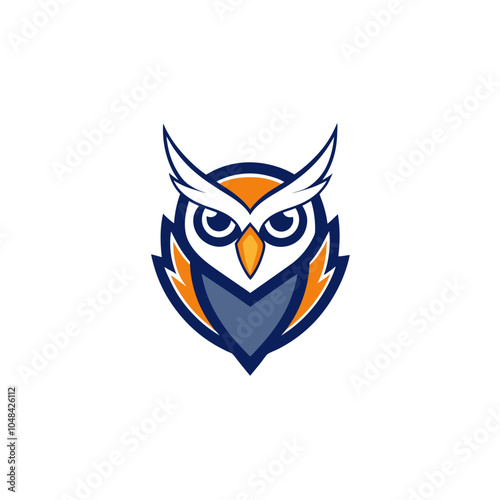 Mascot logo design vector art