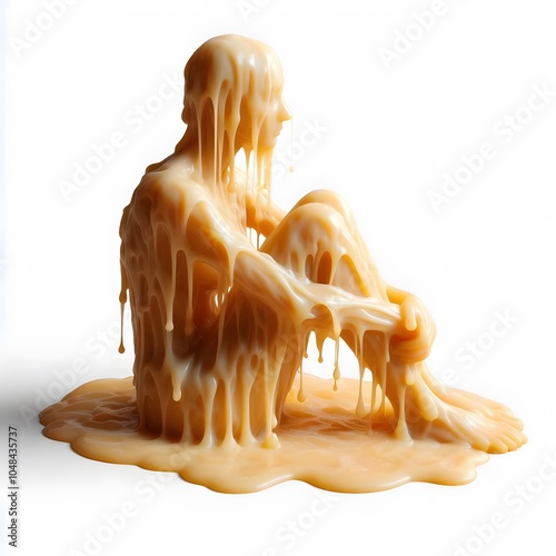 a human figure made of wax