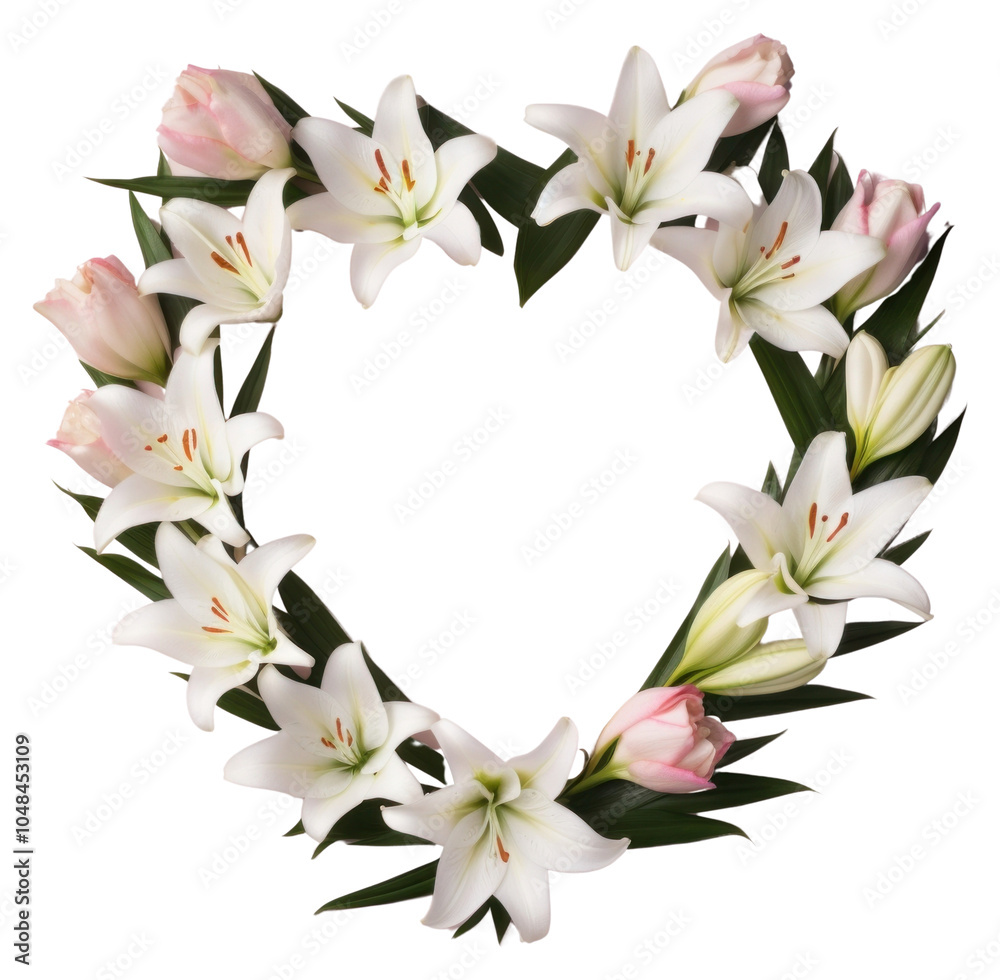 Obraz premium PNG Flower plant lily inflorescence.