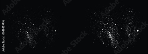 Realistic falling snowflakes winter background. falling snow flake illustrator