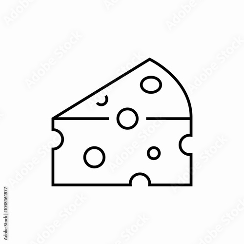 farm cheese icon sign vector