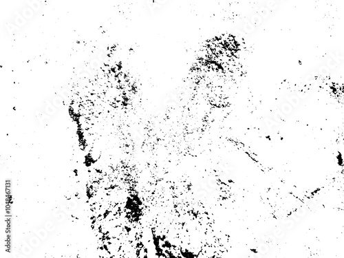 Grunge overlays vector. Different paint texture