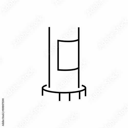 french press icon sign vector