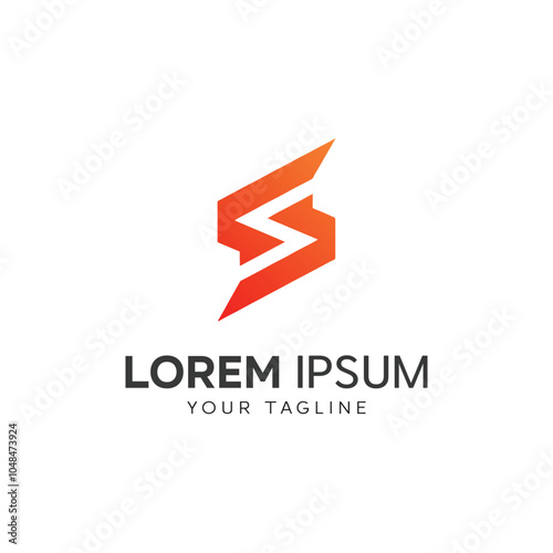 Free Download Minimalist Letter S logo design template - GFXLoad
